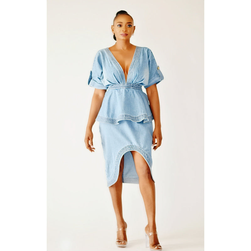 TATIANA DENIM DRESS