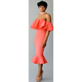 FIRST LADY DRESS-FUCHSIA