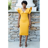 KYA DRESS-YELLOW